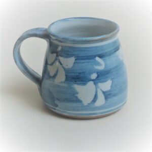 Coffee Mug Medium–white-bluepigment-angel