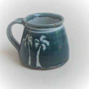 Coffee Mug Medium–white-emerald-palm